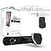 Naztech MagBuddy Headrest Mobile/Cellular Device Mount. Perfect Backseat Entertainment, Insta-Lock Technology, Fully Adjustable Compatible for Smartphones/Tablets/eReaders/iPads, & More (Black)