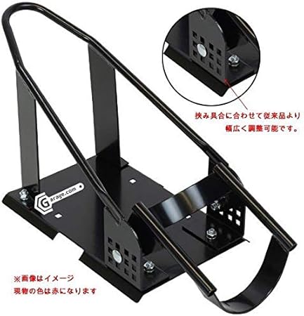 Amazon バージョンアップ トランポ運搬展示車両用バイクスタンドフロントホイールチョック Whsyp032 タイヤ止め 車 バイク