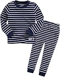 Vaenait Baby 12M-7T Kids Little Boys Girls Unisex Toddler Colorful Stripe/Simple Sleepwear Pajama 2pcs Set