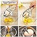 ETAOLINE Stainless Steel Egg Opener Eggshell Cutter Cracker, Dishwasher Safe, Kitchen Gadget Baking Tool