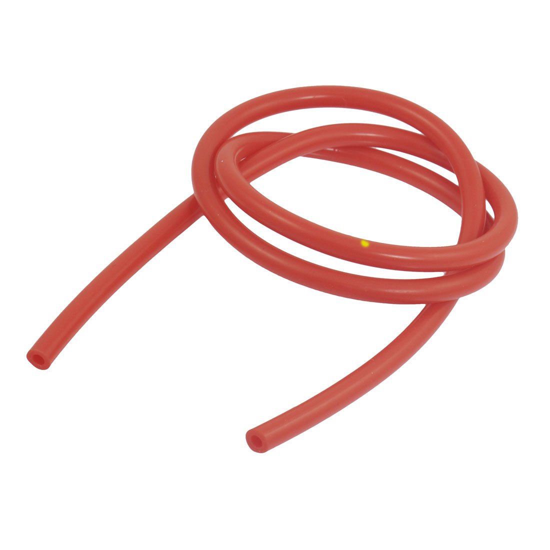 sourcingmap 4mm Inner Dia 8mm Outside Dia 1M Long Red Silicone Vacuum Hose Tubing