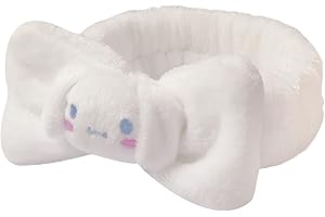 NGCJZF Kawaii Makeup Headband Spa Hairband Coral Fleece for Face Washing Make Up Pajama Party for Women Girls