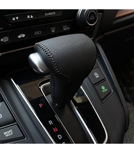 thumbnail image 2 of Carbon Fiber Look Gear Shift Frame Cover Trim For Honda CR-V 2012-2016 - Interior Styling 2 of 6