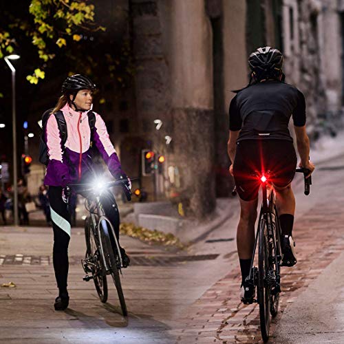 TeRich Ultra Bright Bike Lights Rechargeable 800 Lumens Headlight and