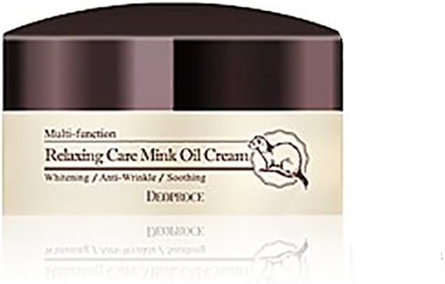 Deoproce, Relaxing Care Mink Oil Cream, Whitening, Anti wrinkle, Soothing, All skin type, 100g