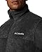 Columbia Men's Steens Mountain 2.0 Full Zip Fleece Jacket, Charcoal Heather, XX-Large