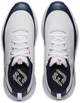 FootJoy FJ Tour Rival White Navy Red 10.5 UK Medium Golf Shoes view 7