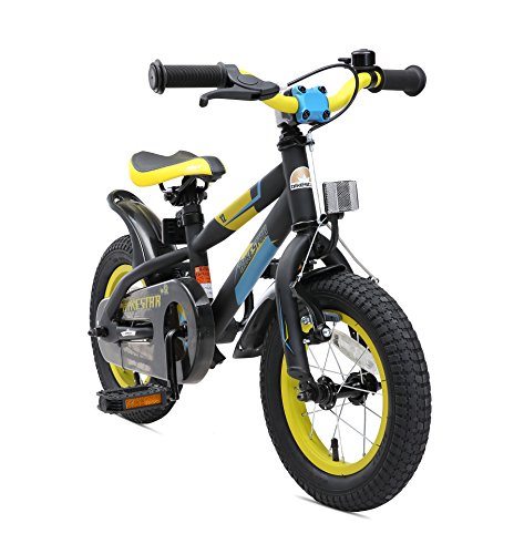 BIKESTAR Kinderfahrrad 12 Zoll für Mädchen und Jungen ab 3-4 Jahre