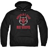 Arkansas State University Official Red Wolves Logo Unisex Adult Pull-Over Hoodie