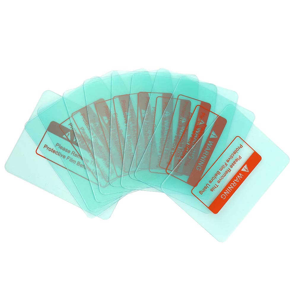 10PCs Welding Helmet Lens Cover Welding Shield Lens Replacement For Welding Outer Or Inner Protective Film 116 X 90mm