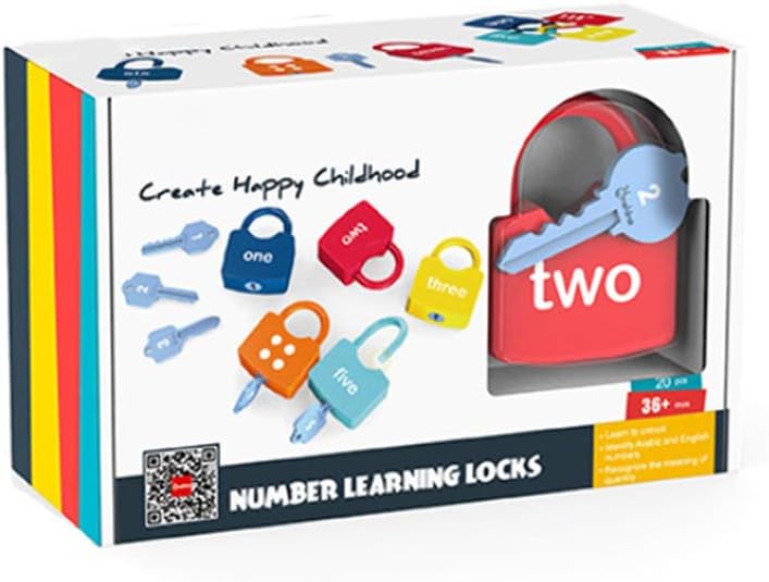 Assr Children Intelligence Toys Abc Learning Locks Educational Alphabet Set With 10 Locks 10 Keys Baby Cabinet Safety Latches For Toddlers Kids A1 Amazon Co Uk Kitchen Home