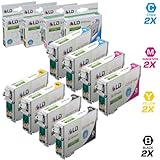 LD © Remanufactured Ink Cartridge Replacement for Epson T127 (2xBlack, 2xCyan, 2xMagenta, 2xYellow, 8-Pack)