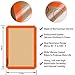 MMmat Silicone Baking Mat - Best German Silicone - Non Slip Silicone Baking Sheet, Non Stick Reusable Silicone Mats for Baking, Oven Liner, Counter Mat, 2 Half Sheets Mats + 1 Macaron Cookie Sheet