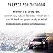 Car Windshield Snow Cover with Mirror Snow Covers, 4 Layers Material Protection Large Size 86