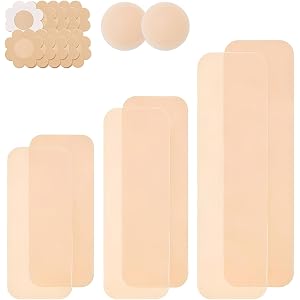 Breast Lift Silicone Boob Tape 6Pcs Precut Soft Stretch Body Tape for Women