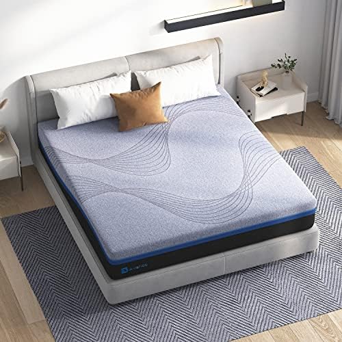 Avenco King Mattress, 10 Inch Gel Memory Foam Mattress King Size