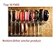 FLYMEI Acrylic Makeup Organizer, 8 Spaces Drawer Organizer for Lipstickers, Blushes, Eyeshadow, 10'' X 3.5'' X 2'' Makeup Organizers and Storage