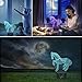 Animals War Horse 3D Night Light Touch Table Desk Lamps, Elstey 7 Color Changing Lights with Acrylic Flat & ABS Base & USB Cable