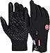 DREAMY Winter Outdoor Cycling Glove Touchscreen Gloves for Smart Phone (Black1, Medium)