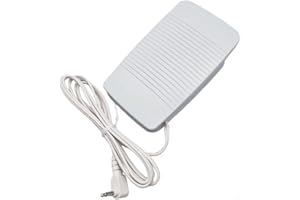 Sewing Machine Foot Pedal Controller for Babylock FC-322 XC8816-021, White Plastic Foot Switch with Precise Speed Control, 6.