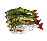 Plastic Bass Top Water Rattles Popper Fishing Lures (A, 9cm)