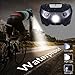 USB Rechargeable LED Headlamp Flashlight With 3 Modes Induction switch-Super Bright,Waterproof,Impact Resistant,LightWeight,Comfortable,Running,Walking,Camping, Reading, Hiking & More, Cable Included