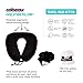 Cabeau Evolution Memory Foam Travel Neck Pillow - The Best Travel Pillow with 360 Head, Neck and Chin Support, Black