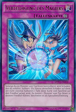 Verteidigung des Magiers - MVP1-DE028 - Yu-Gi-Oh - deutsch - 1. Auflage - NIFAERA Spielwaren