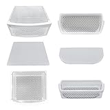 Fridge Coaster Fridge Pack, Set of 6, Grey