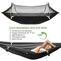 WintMing Hammock with Mosquito Net and Rain Fly