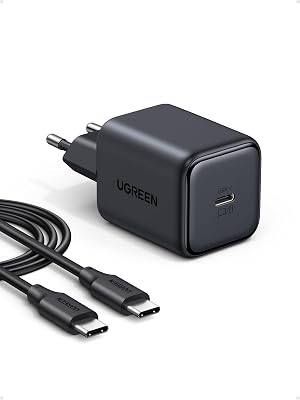 USB C Ladegerät 45W, PD iPhone Netzteil, PPS Schnellladegerät