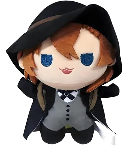 Figura De Bungo Stray Dogs – Nikolai Vasilievich Gogol – 20 Cm De Algodón PP – Peluche Suave Y Rebotante – Decoración Y Regalo Para Fans Del Anime – Ideal Para Escritorio Y Dormitorio