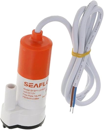 Magideal 12 V 16lpm Submersible Pompe à Eau Caravane