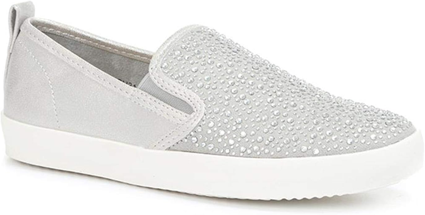 Pavers SlipOn Trainer Pump 317 733 Silver Size 7 UK