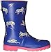Joules JNR Girls Welly Rain Boot (Toddler/Little Kid/Big Kid)