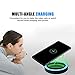 GBSELL Qi Fast Wireless Charger Rapid Charging Stand for Samsung Galaxy S9/S9 Plus (Blue)