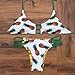 HOT Sale!High Neck Halter Bikini Set,Canserin Brazilian Pineapple Backless Swimwear