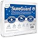 King (9-12 in. Deep) SureGuard Mattress Encasement - 100% Waterproof, Bed Bug Proof, Hypoallergenic - Premium Zippered Six-Sided Cover