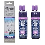 2 Pack Filter 1 Whirlpool W10295370 W10295370A Refrigerator Water Filter