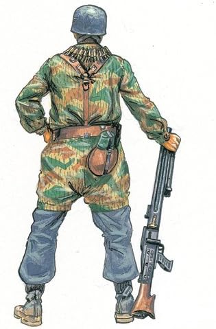 Italeri 510006045 - 1:72 2nd WW German Paratrooper Green, 1/72 - Image 5