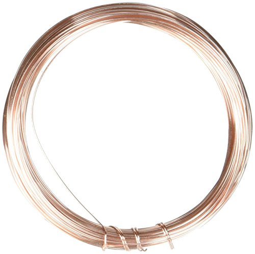 DariceSilver Plated Copper Wire - 26 Ga - Rose Gold - 30 yds