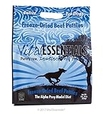 Vital Essentials 100% Freeze-Dried Raw Beef Patties Entree for Dogs, 1lb 14oz