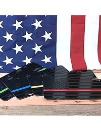Jass Graphix   Placa de matrícula de bandera americana, color negro mate, 1 8, de aluminio negro compuesto, resistente, táctica, etiqueta de automóvil de Estados Unidos