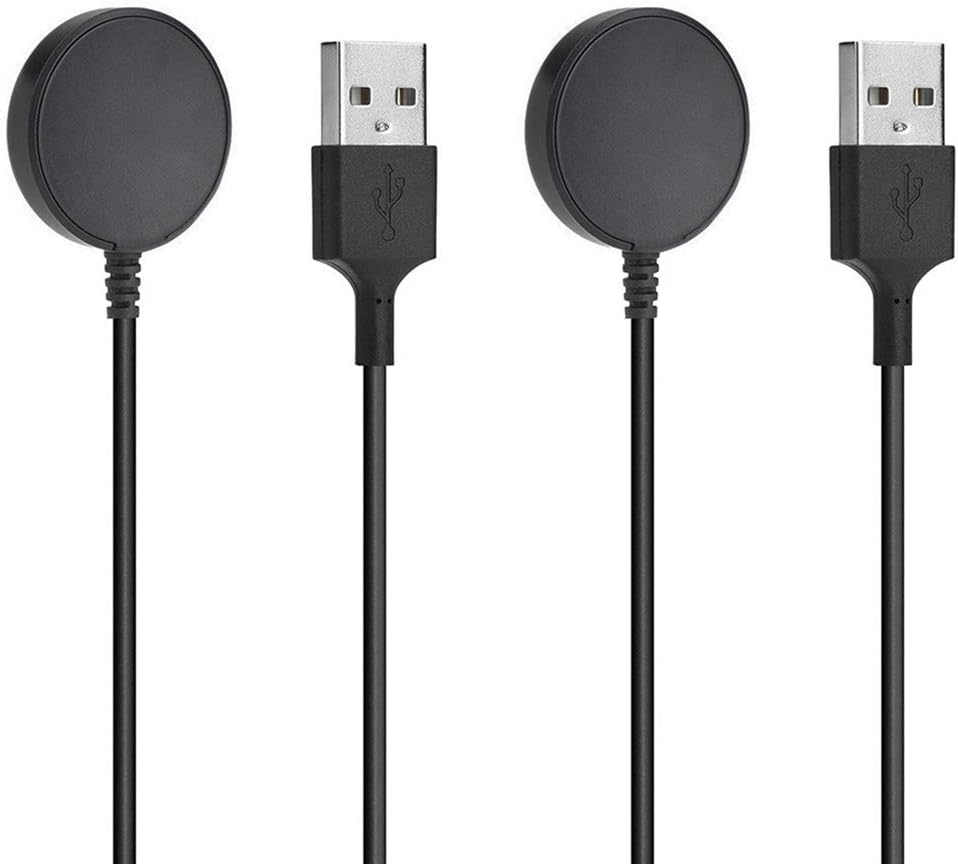 Amazon Com Hvshax For Galaxy Active Watch Charger 2pack Replacement Charging Dock Cable For Samsung Galaxy Watch Active Sm R500 Smart Watch 2 Pack