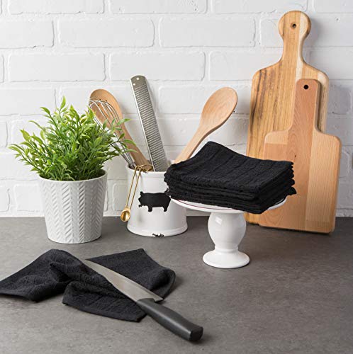 3 DII+Windowpane+Washable+Absorbent+Towels+Solid