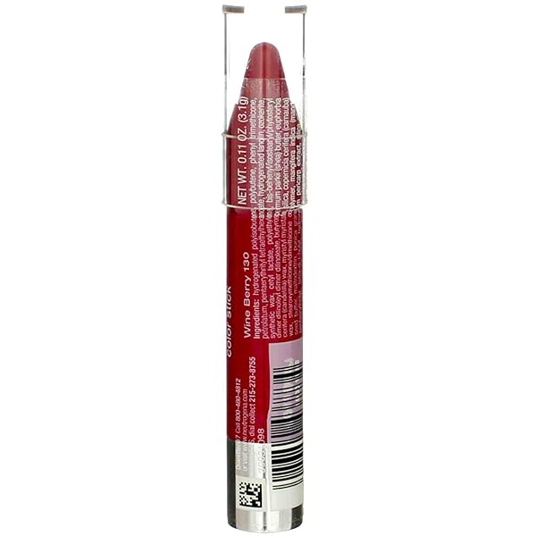 NEUTROGENA MOISTURESMOOTH COLOR STICK, 130/WINE BERRY