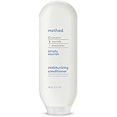 Method Moisturizing Conditioner, Simply Nourish with Shea Butter, Coconut, and Rice Milk Scent Notes, Paraben and Sulfate Free, 13.5 oz (Pack of 1)