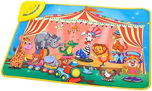 Learning MUSICAL PLAYMAT FOR BABY to Explore Their Small World By Hearing, Vision and Touch, EDUCATIONAL COLORFUL MAT For Baby Toddler Aged Above 3 Months