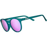 goodr Circle G Polarized Sunglasses Women | Small/Medium Fit, UV400, Non-Reflective Lenses, No Slip, Multi Colors