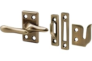 Prime-Line H 3683 1-7/8 In. Diecast and Steel Antique Brass Casement Window Sash Lock (Single Pack)